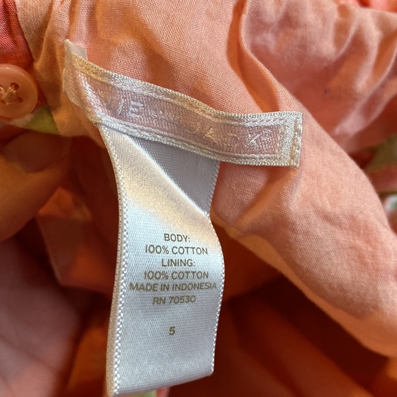 Janie and Jack pink Easter flower dress - Picture 9 of 10